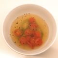 クックパッドごはん部's cooksnap of when they made 簡単★トマトとオクラだけのコンソメスープ.