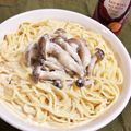 ゆにこーん☆'s cooksnap of when they made 簡単！ハマる♡明太子クリームパスタ♡.