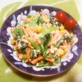 えれぼん's cooksnap of when they made 彩りキレイな小松菜サラダ.