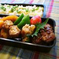 runa10's cooksnap of when they made 豚コマ丸め焼き.