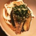Ayapaigne's cooksnap of when they made ☆茄子をのっけたおろし温うどん☆.