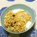 おはなすき's cooksnap of when they made フローズン フルグラきな粉ヨーグルト＊.