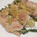 ニナw's cooksnap of when they made ネギたっぷり☆豆苗とネギの豚肉巻き.