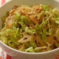 mybinue's cooksnap of when they made 体重コントロールキャベツ丼.