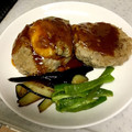 ぶす丸's cooksnap of when they made とろっとろ半熟卵入りハンバーグ.