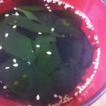 にゃ★にゃ's cooksnap of when they made お湯を注ぐだけ！白だしお手軽ワカメスープ.