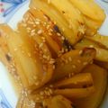 あっこ７３ｆ's cooksnap of when they made レンコンの甘辛炒め♪サクサク食感♪.