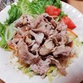 ちかﾁｬﾝ☆'s cooksnap of when they made 柚子胡椒で☆冷しゃぶサラダ♪.