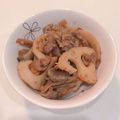 ねこのともだち's cooksnap of when they made 簡単☆蓮根と牛バラ肉の照り焼き☆.