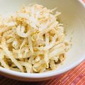 島子☆'s cooksnap of when they made レンジで!もやしのナムル.