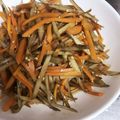 みそぱっち's cooksnap of when they made 【簡単】我が家のきんぴらごぼう.