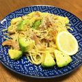 YUKIKI☆'s cooksnap of when they made カリカリ豚とアボカドの塩レモンパスタ.