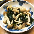 YUKIKI☆'s cooksnap of when they made しめじとわかめのコク旨おひたし♪.