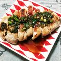 まぶたん's cooksnap of when they made ポークソテー　＊さっぱり香味ソース＊.