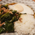 マシュマロみさまん☆'s cooksnap of when they made 豚肉とターツァイのピリ辛オイスター炒め.