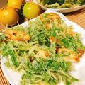 maoバァバ's cooksnap of when they made 水菜のかき揚げ.
