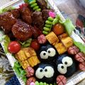 masomama's cooksnap of when they made まっくろくろすけのおにぎり.
