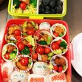 ななみはママ's cooksnap of when they made 運動会カップのお弁当（覚え書き）.