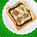 ふたごゆき's cooksnap of when they made とろーりチョコチーズトースト.