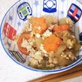 ならやん♬'s cooksnap of when they made 肉大根＊ほっこりこっくり甘辛そぼろの煮物.