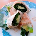 ☆３匹の子ぶた☆'s cooksnap of when they made ☆つるむらさきチーズ入り肉巻きフライ☆.