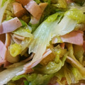 くうと03's cooksnap of when they made レタスとハムの炒め物.