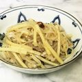 ナピト's cooksnap of when they made バター風味★姫筍とこんにゃく炒め.