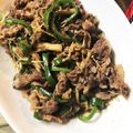 amk3377's cooksnap of when they made ご飯にビールに☆牛肉とキノコの甘辛炒め.