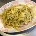 ももピヨ母さん's cooksnap of when they made 青パパイヤのマスタード炒め.