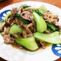 プラハの街並み's cooksnap of when they made 豚肉と青梗菜の中華風炒め物.