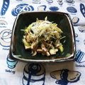 しじみぱん's cooksnap of when they made ピリ辛！葱とイカの旨味サラダ。.