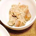 qumiy's cooksnap of when they made 新里芋と豚挽き肉の味噌煮。.