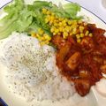 しげる66's cooksnap of when they made 鶏のあったかトマトソース煮込み.