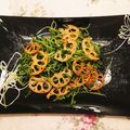 ☆AMR☆'s cooksnap of when they made 蓮根と豆苗のサラダ✨.