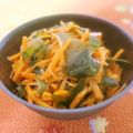 mmameco's cooksnap of when they made ✿わかめとニンジンの胡麻和え✿.