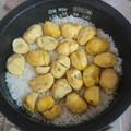 LS305's cooksnap of when they made 栗ゴロゴロ多めの栗ご飯.