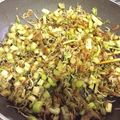 masuo33's cooksnap of when they made 胡麻油香る！セロリの葉のおかかしらす炒め.