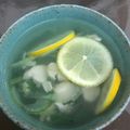 奥旅亜怒洲's cooksnap of when they made 【減量中】ささみとセロリのレモンスープ.