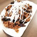 なっつなおこ's cooksnap of when they made 揚げナスの絶品やみつき肉味噌ソースがけ.