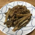 まはけか's cooksnap of when they made 呑みたくなるなる甘辛ゴボウ.