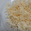 小５料理男子's cooksnap of when they made 簡単ごま油できゃべつの千切りサラダ.