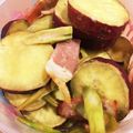 ♡♥♡くーまん♡♥♡'s cooksnap of when they made おかずになる♪ジャーマン♪スイートポテト.
