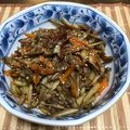 しゃべちゃん's cooksnap of when they made 時短★人参とごぼうのきんぴら.