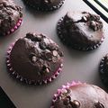 白いドラえもん's cooksnap of when they made ホットケーキミックス★ココアマフィン.