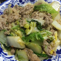 ＋SUN3's cooksnap of when they made 豚肉と白菜のバター炒め.