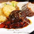 inyako's cooksnap of when they made 簡単♪お手軽♪煮込みハンバーグ.