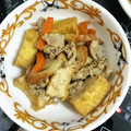 おしひと's cooksnap of when they made 簡単常備菜☆豚肉厚揚げこっくり炒め.