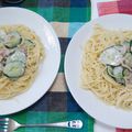 ちゃーきー★'s cooksnap of when they made ツナの冷製パスタ.