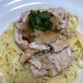 しゃべちゃん's cooksnap of when they made 呑んだ翌日のランチは『鮭缶おろしスパ』.