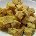 とらとらなお's cooksnap of when they made HMとレンジ☆さつまいもゴロゴロ蒸しパン.